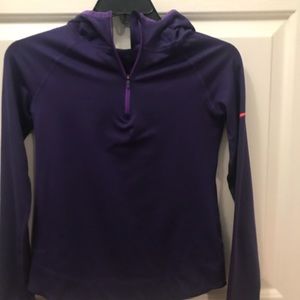 Nike pullover half zip jacket!
